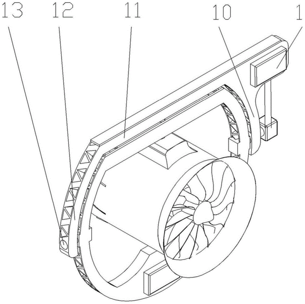 Distributed vector propulsion system