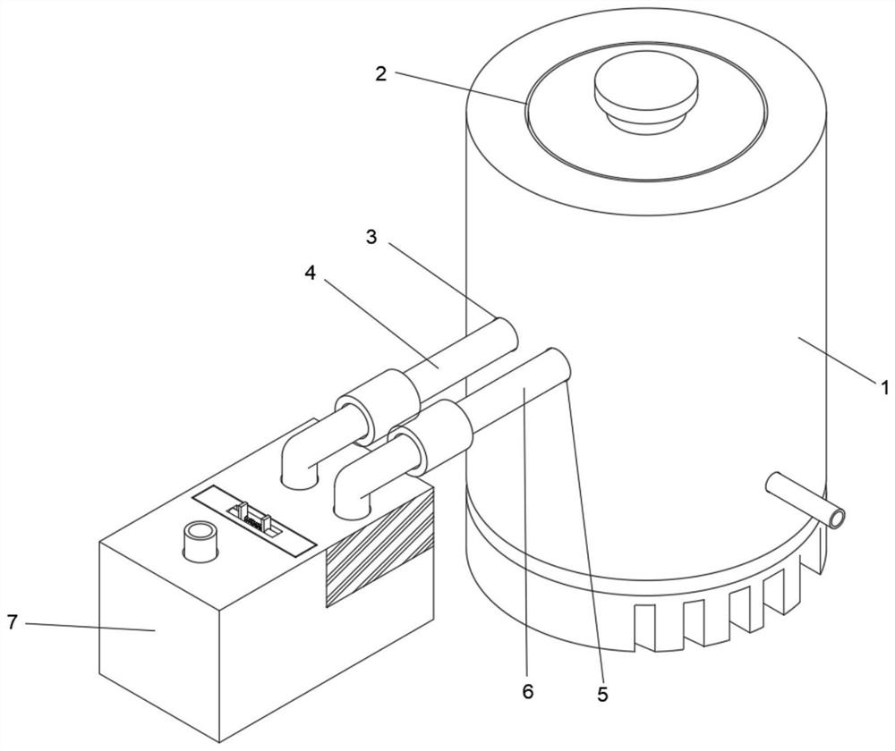 Cooling mechanism of cooling barrel