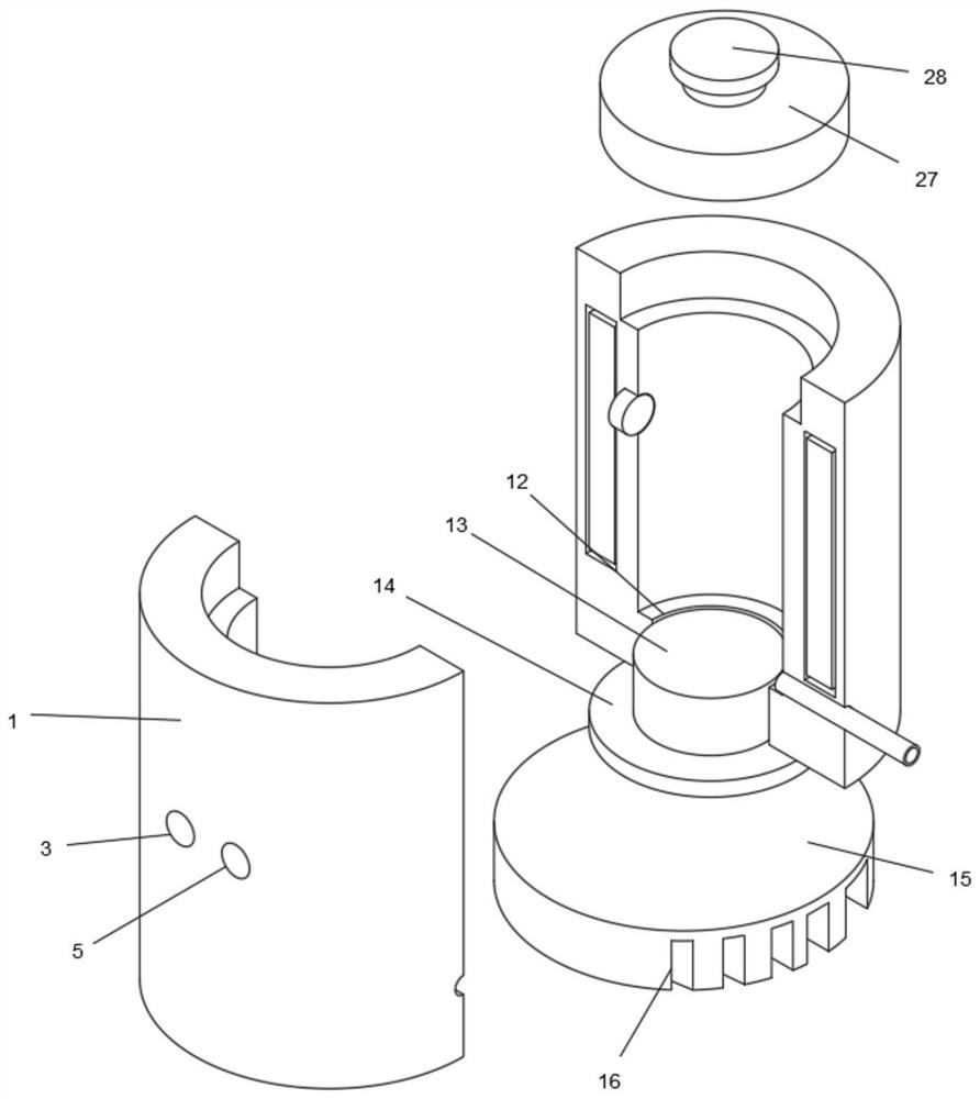 Cooling mechanism of cooling barrel