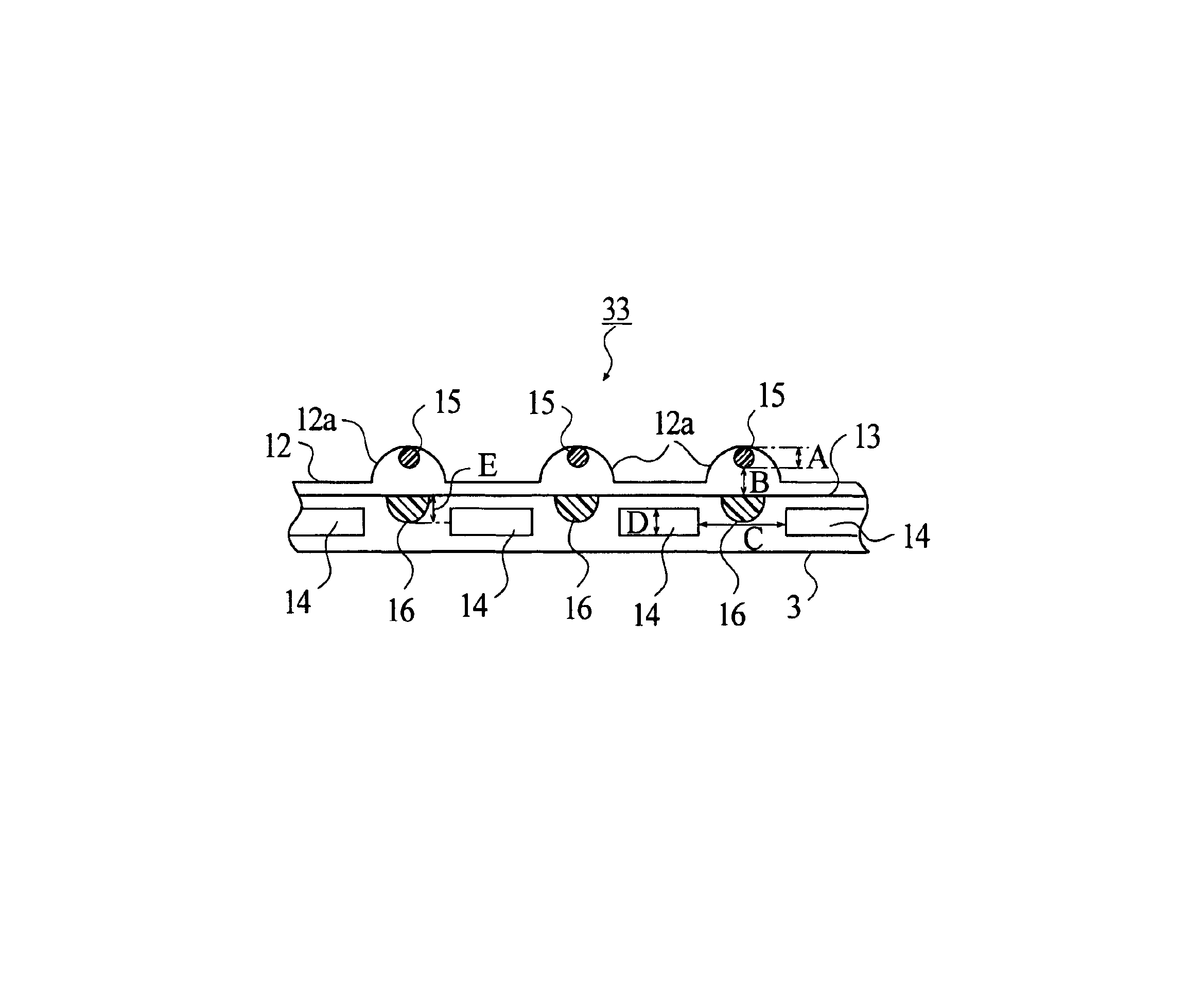 Keyboard type input device and portable information processor