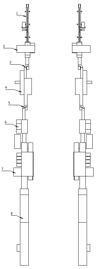 Automatic grinding processing production line of magnetic tile