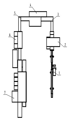 Automatic grinding processing production line of magnetic tile