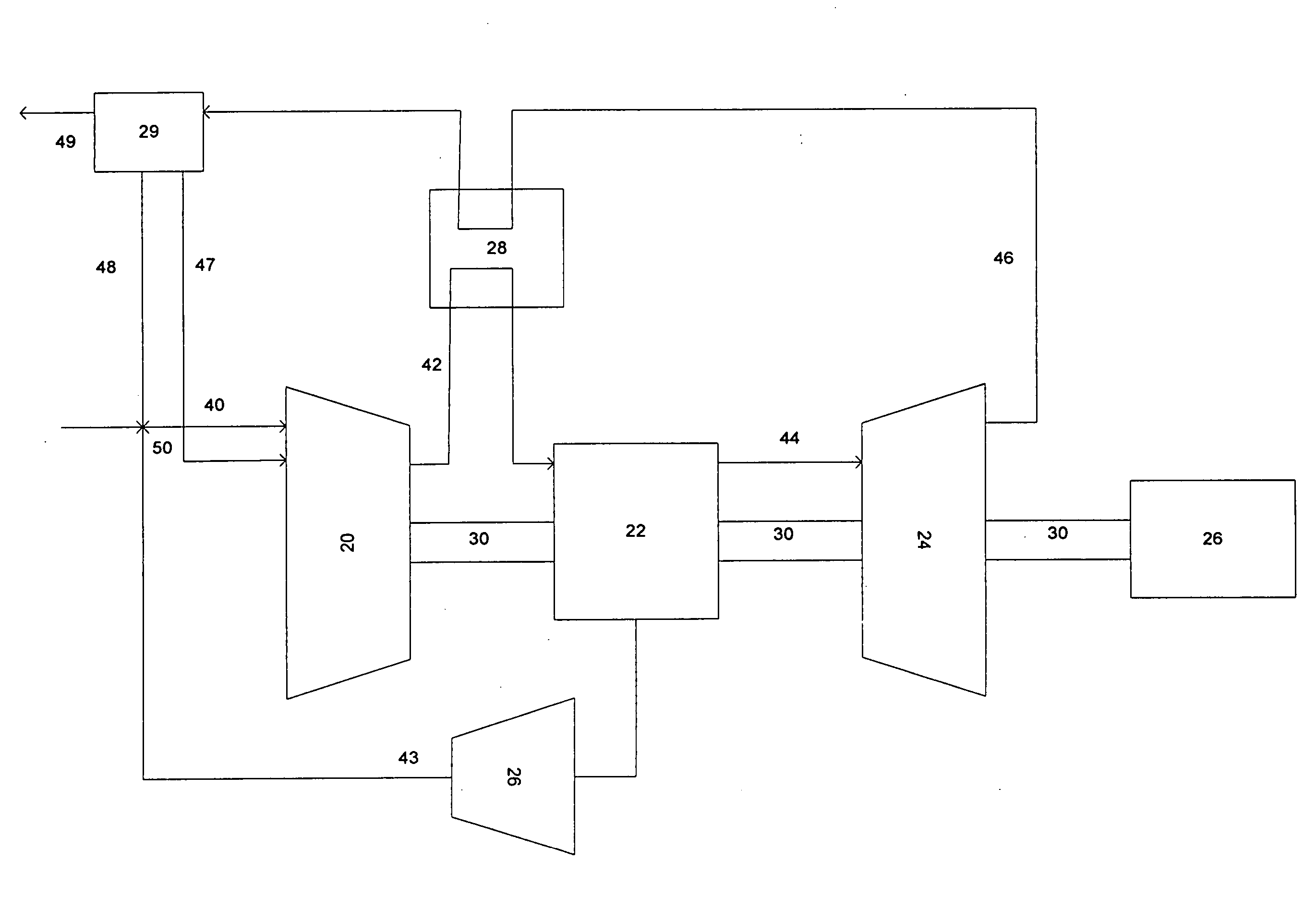 Toroidal intersecting vane gas management system