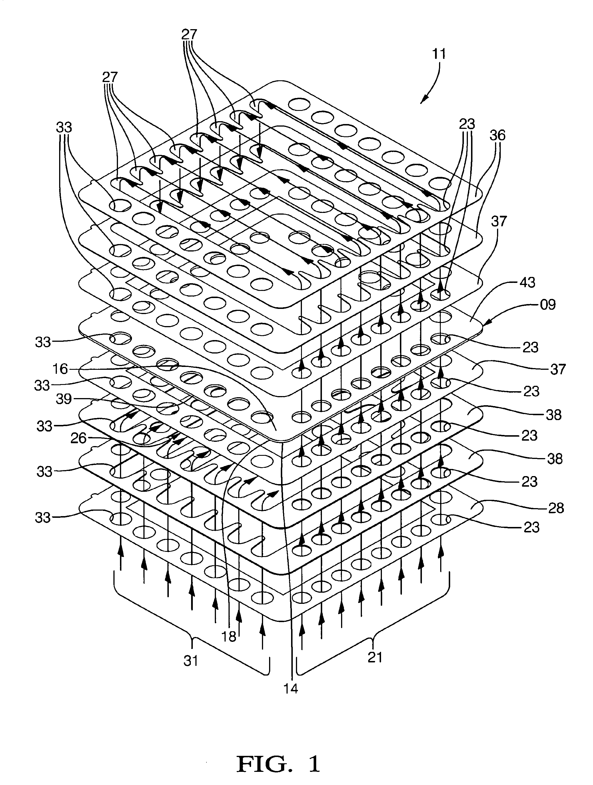 Thermal and vibrational break for high-temperature gas tubes in a solid-oxide fuel cell