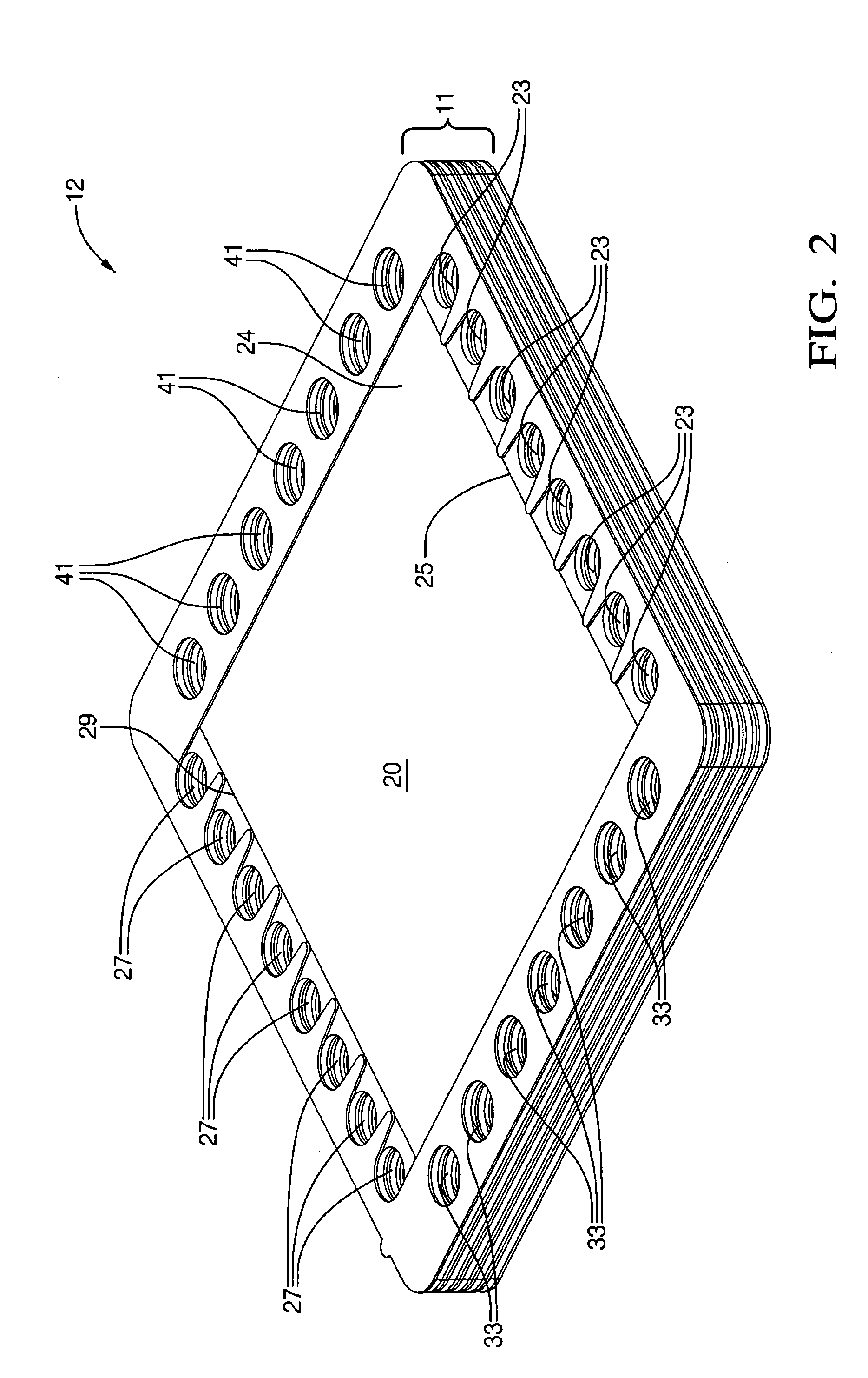 Thermal and vibrational break for high-temperature gas tubes in a solid-oxide fuel cell