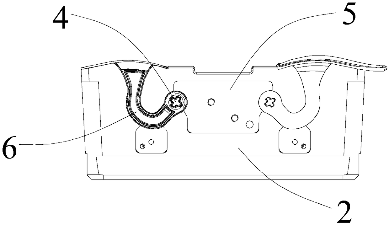 Secondary buckling part molding angle-ejection device and injection mold