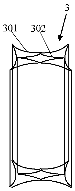 Evaporation crucible and evaporation device