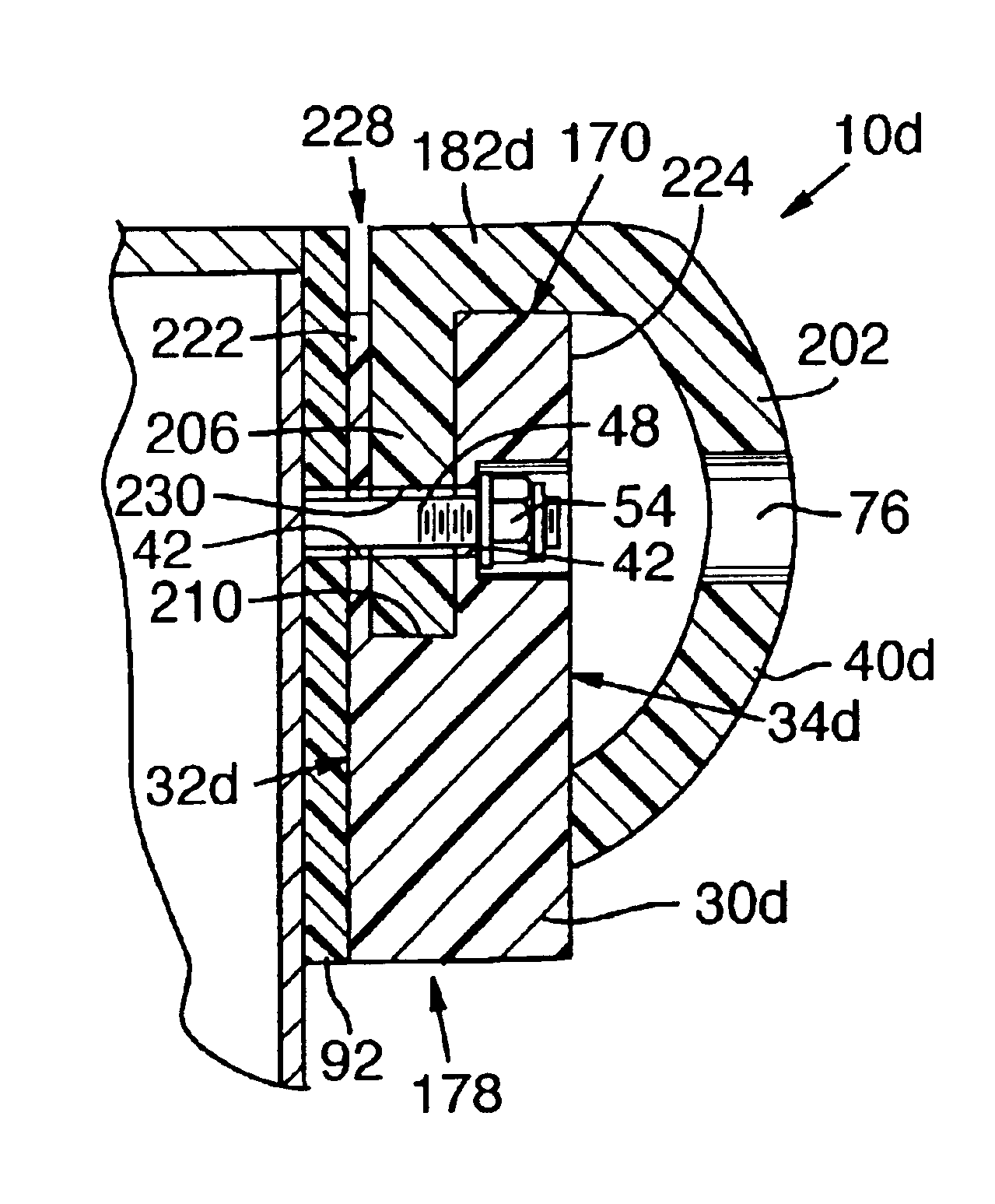 Fender with leaf spring