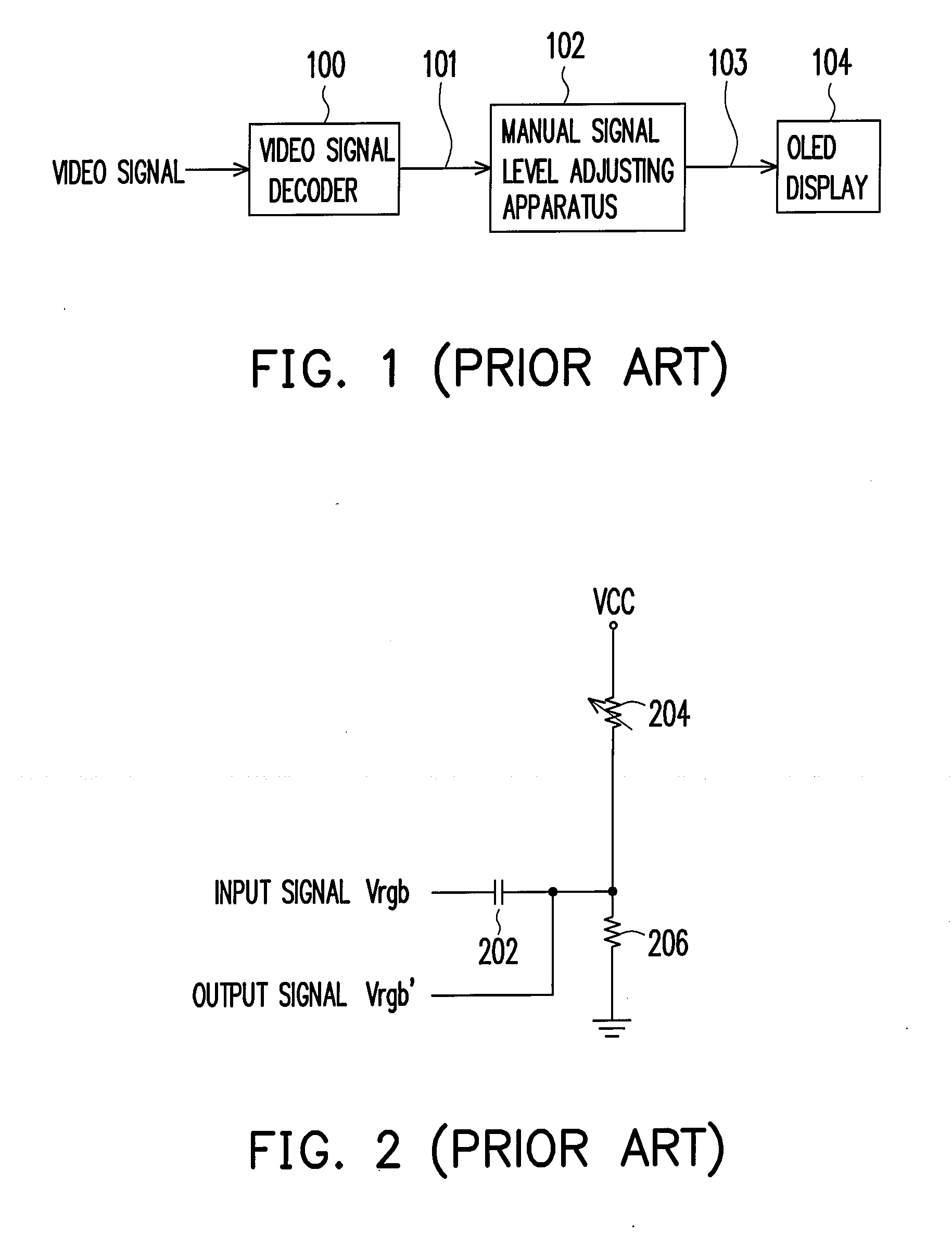 Signal level adjusting apparatus