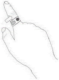 Cursor control method and AR glasses and intelligent ring based on same