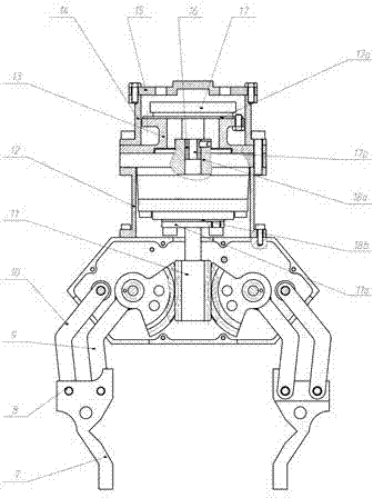 Robot electric gripper