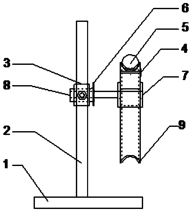 Controllable excitation device for acoustic vibration detection