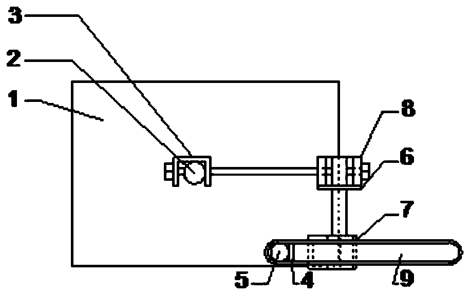 Controllable excitation device for acoustic vibration detection