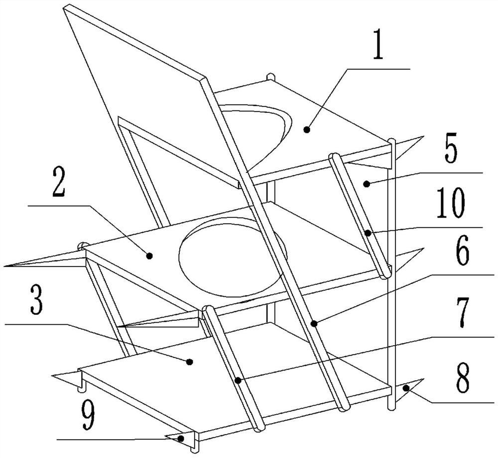 A bar-planted structure capable of improving anchor bearing capacity and a construction method for the bar-planted structure