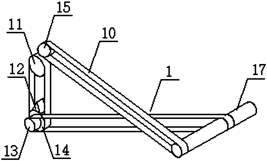 Tea leaf stir-frying device