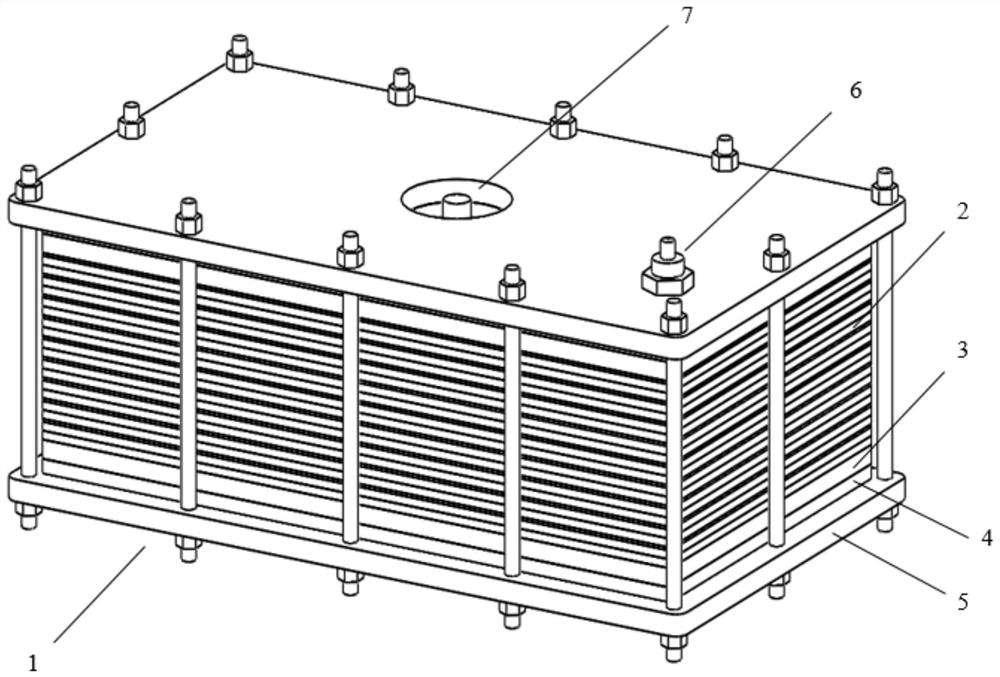 A bipolar battery stack