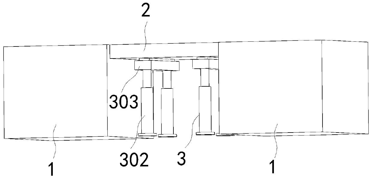 A Deformable Bridge Used in Garden Landscape