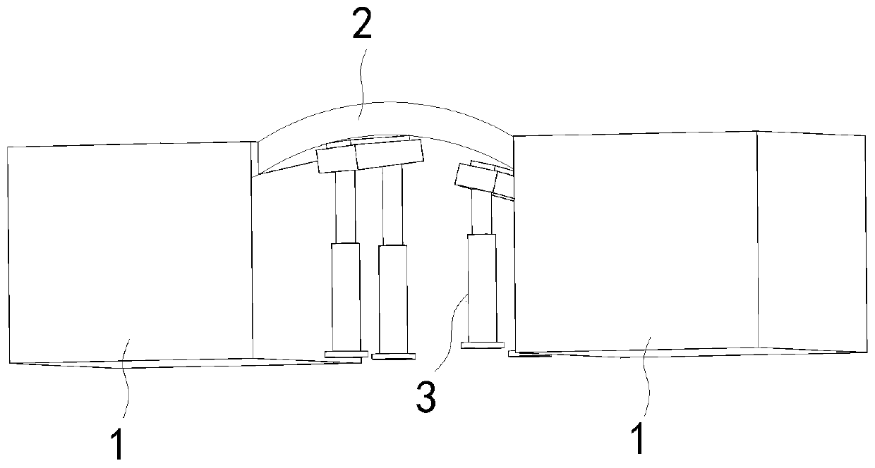 A Deformable Bridge Used in Garden Landscape