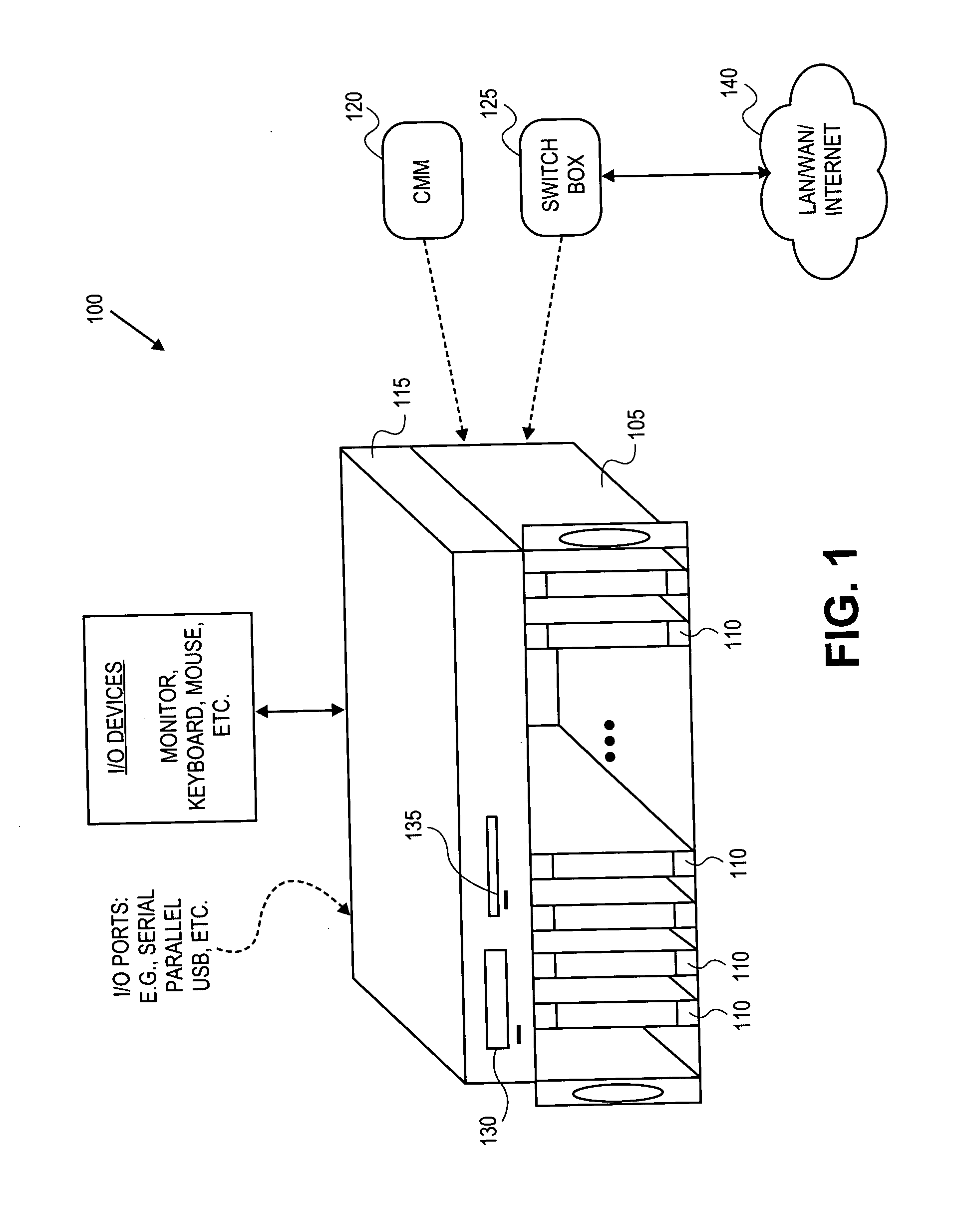 Virtual management controller to coordinate processing blade management in a blade server environment