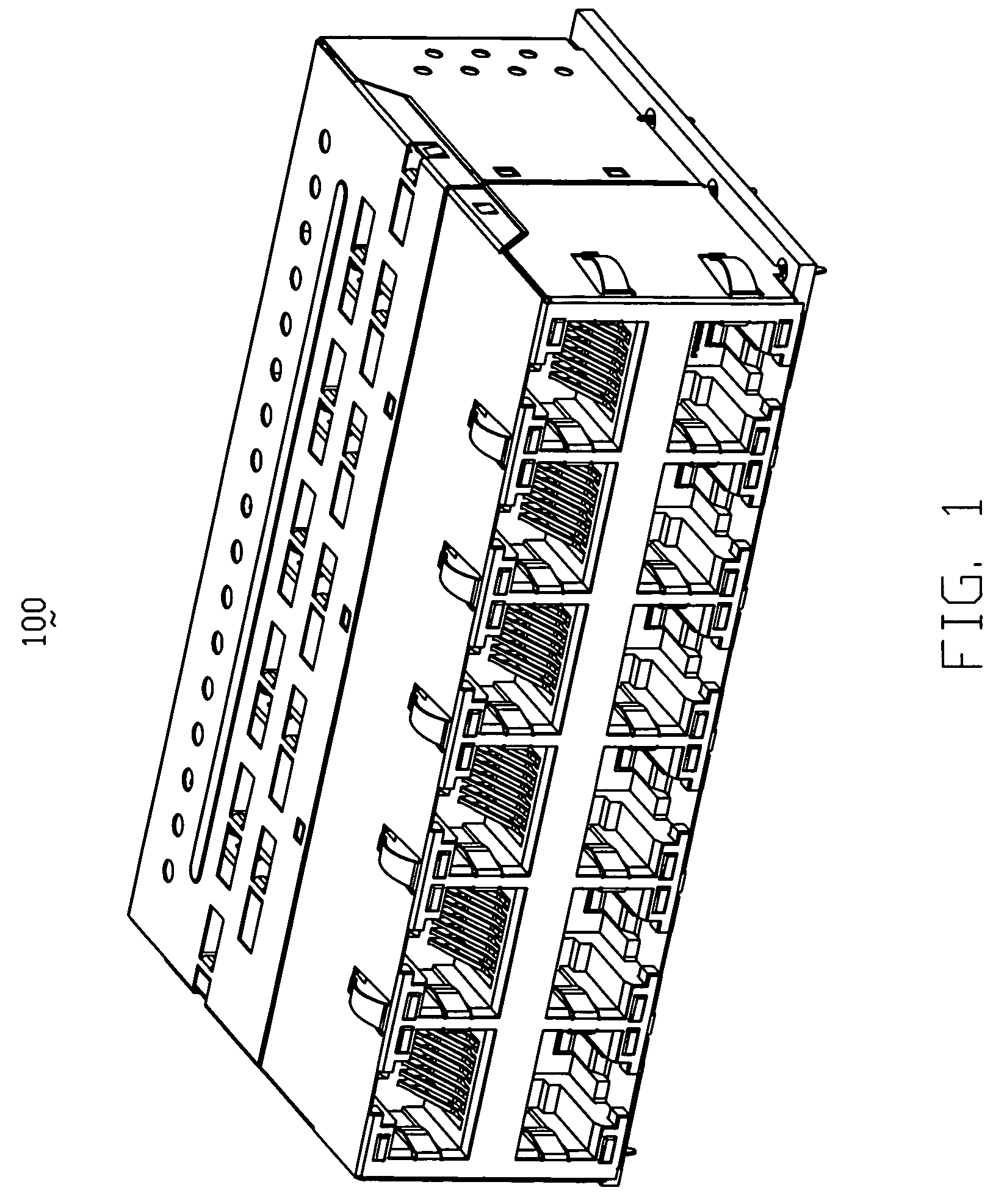 Electrical connector having improved based element