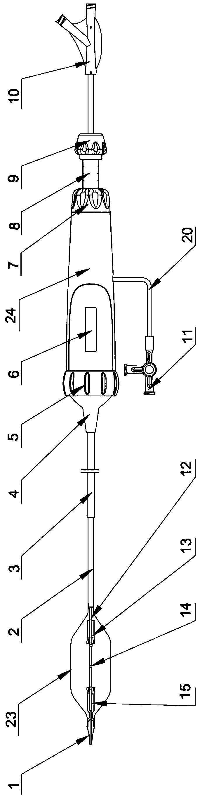 Prosthetic valve conveying system