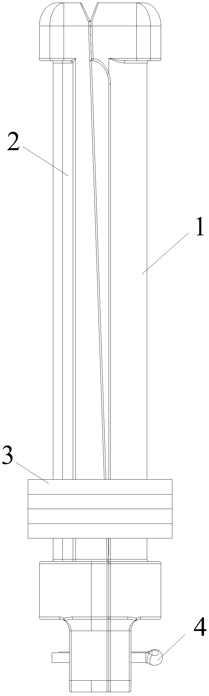 Lifting device for subway bogie