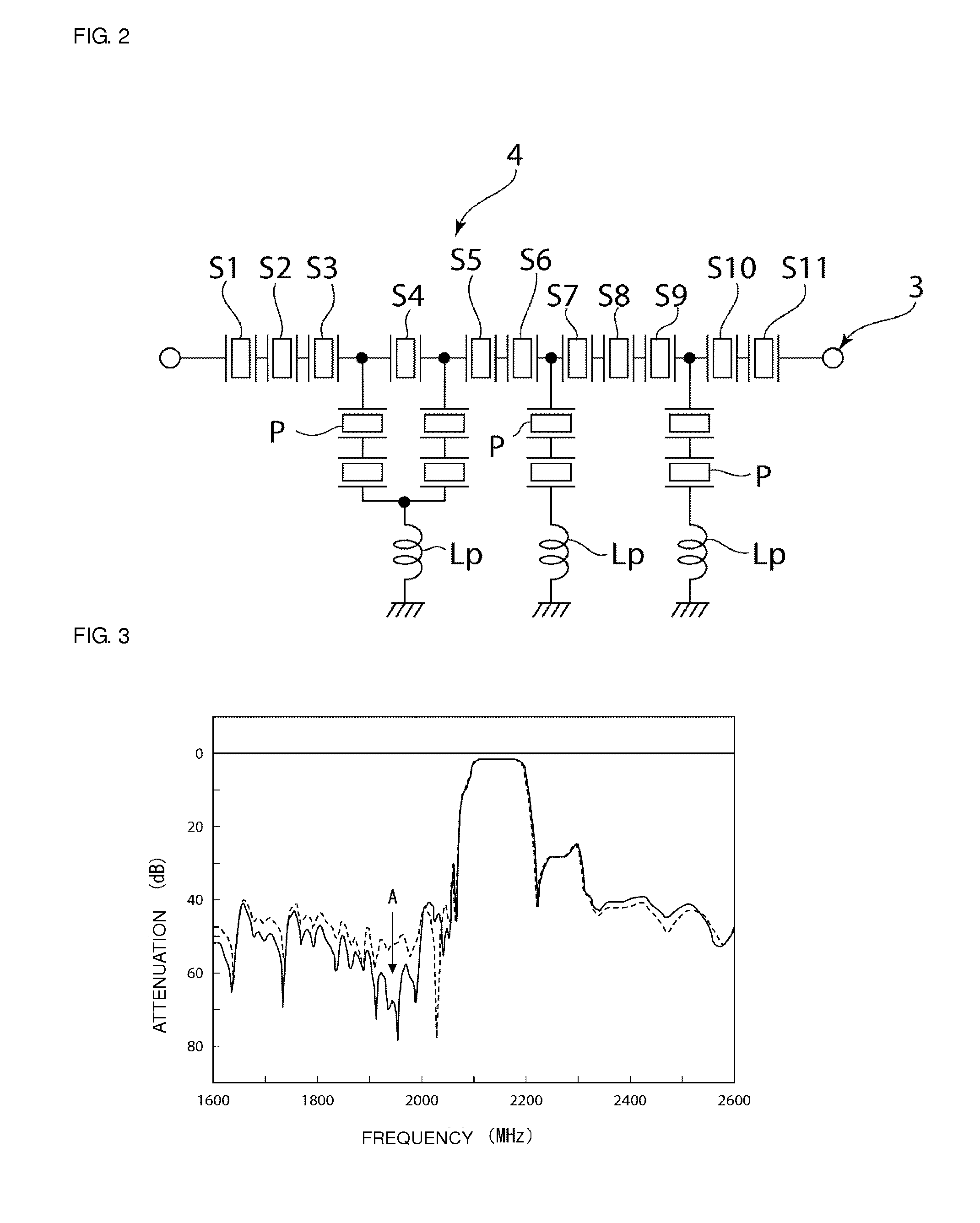 Elastic wave device and duplexing device