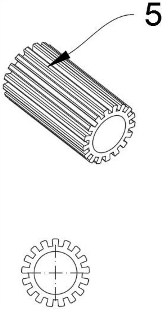 Disposable line hiding type prepuce cutting anastomat and using method thereof