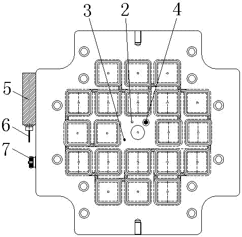 Integrally formed electromagneto chuck