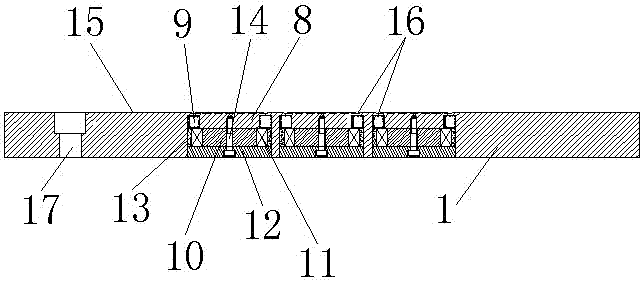 Integrally formed electromagneto chuck