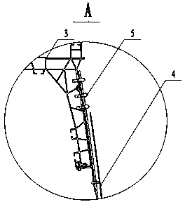 100% low-floor tramcar trailer body and assembling method thereof