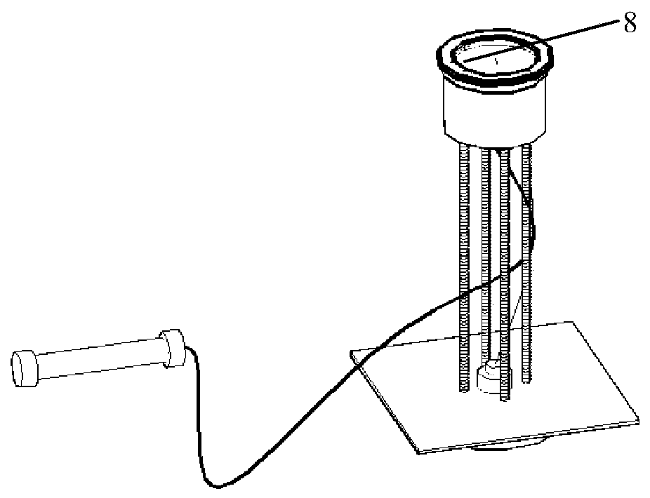 A joint test device for internal and external forces of a shield tunnel segment and its manufacturing and embedding method