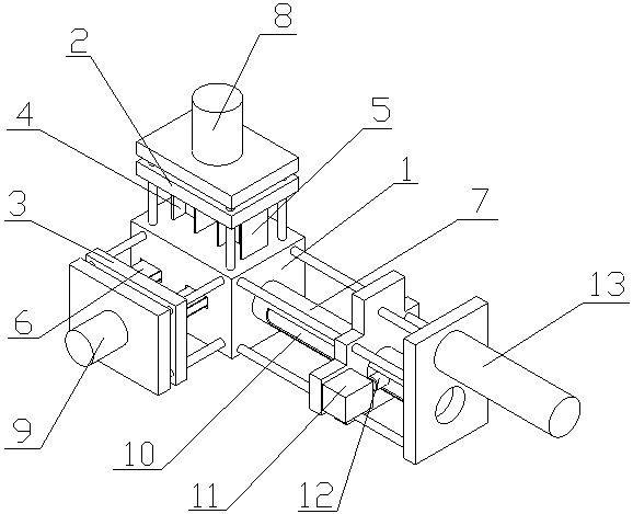 Sausage pattern cutting device