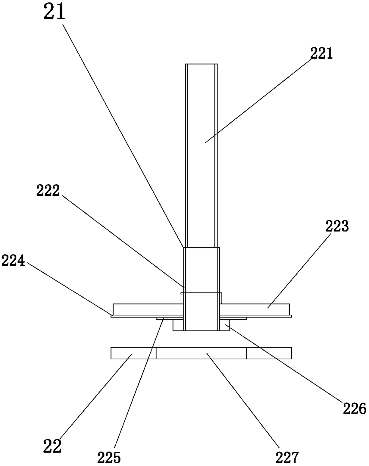 Industrialized circulating-water culture pond water-level control and sewage discharging integrated device