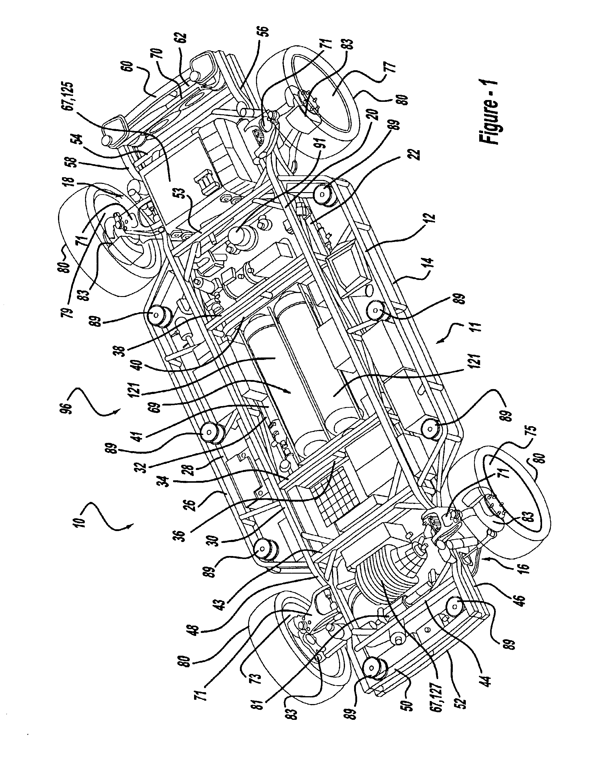 Chassis subassembly module and method for using same