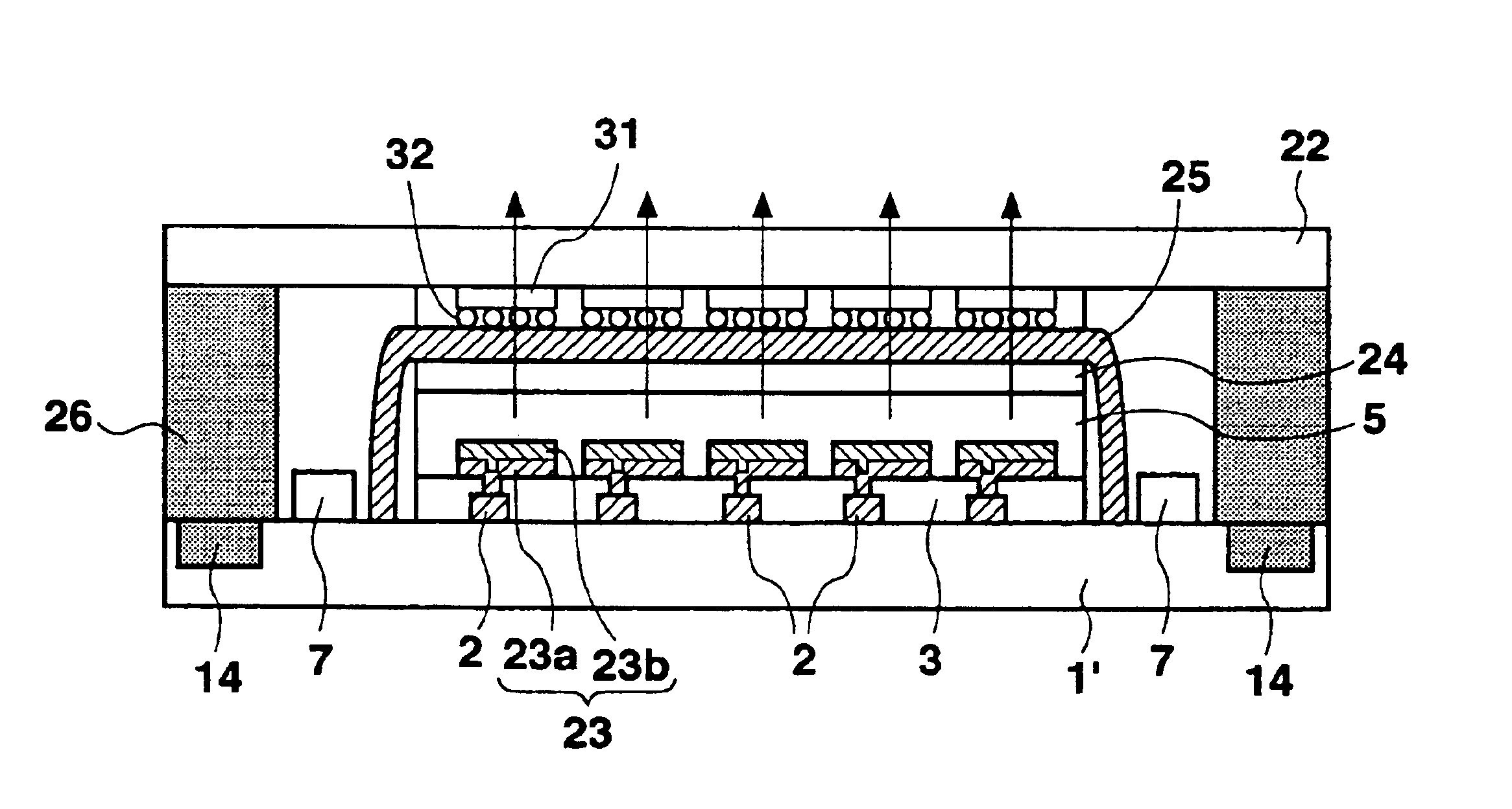 Electroluminescence display device having a desiccant