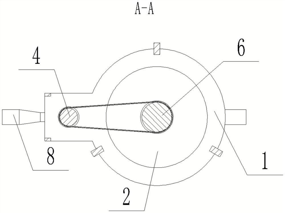 An oxidation reaction equipment for rural sewage treatment