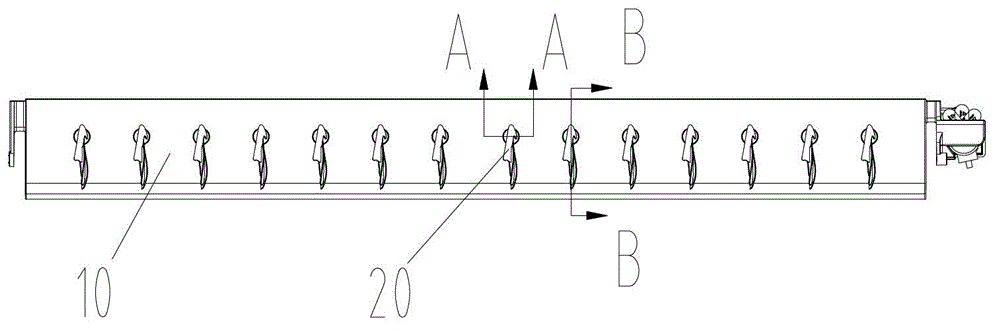 Air louver unit and air conditioner with same