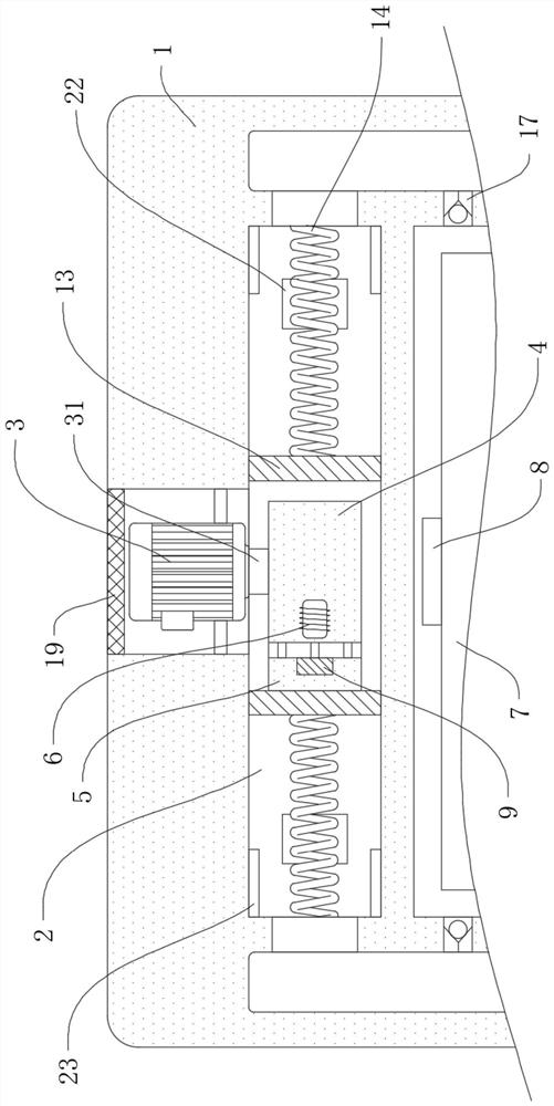 Explosion-proof power distribution cabinet for dust workshop