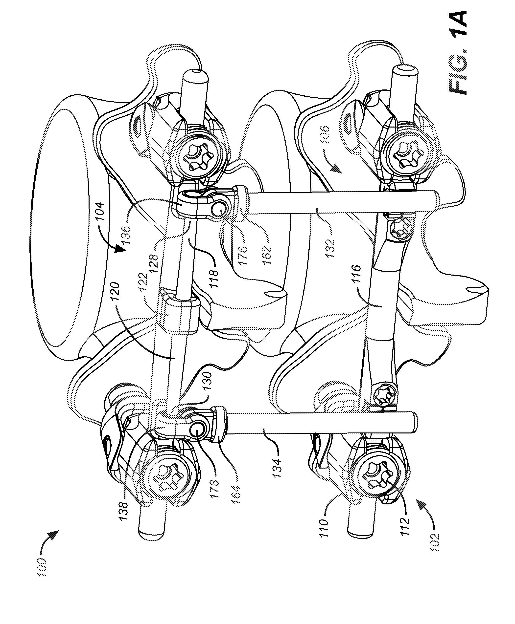 Deflection rod system for a spine implant including an inner rod and an outer shell and method