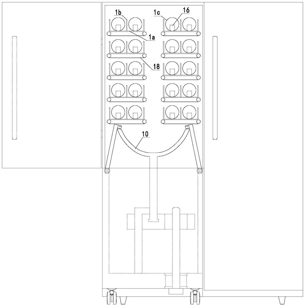 Goods configuration method and device and goods delivery device