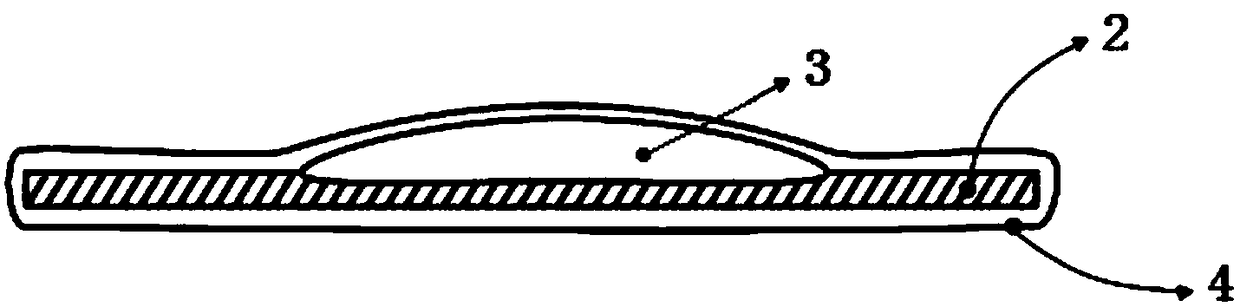 A post-it logistics monitor and preparation method thereof