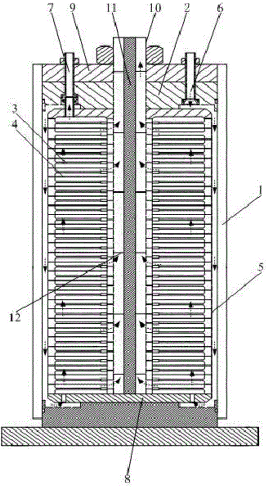 Zero-discharging technology in reclaimed water reuse