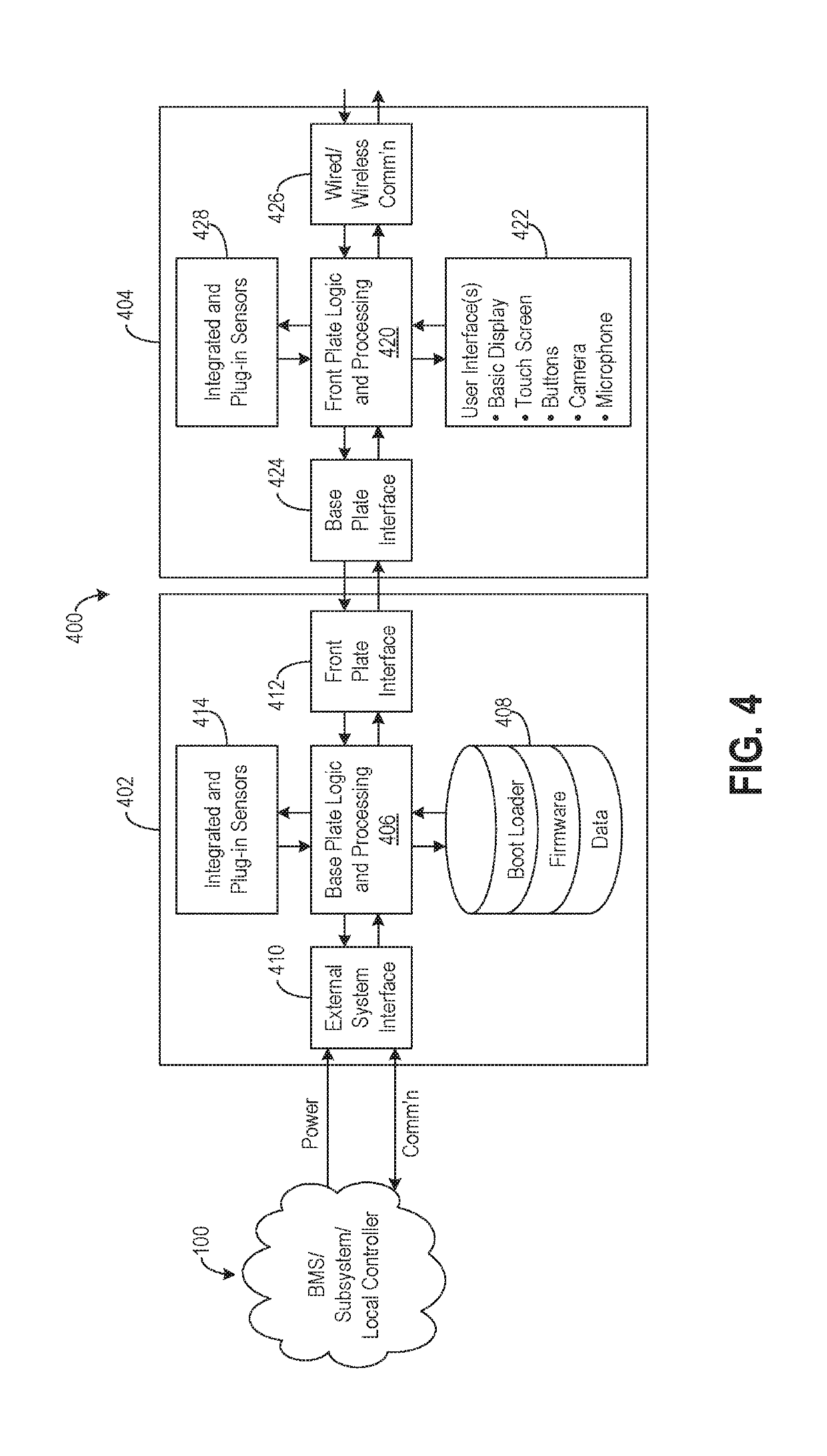 Modular room control interface and sensors