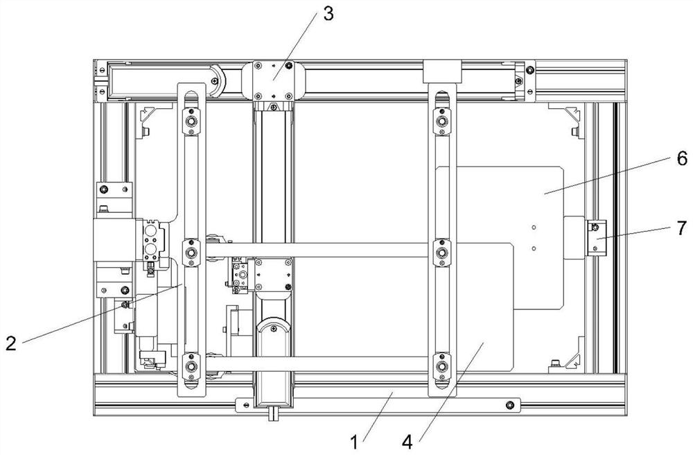 Coating device for self-adhesive elastic bandage with water absorption pad and operation method of coating device