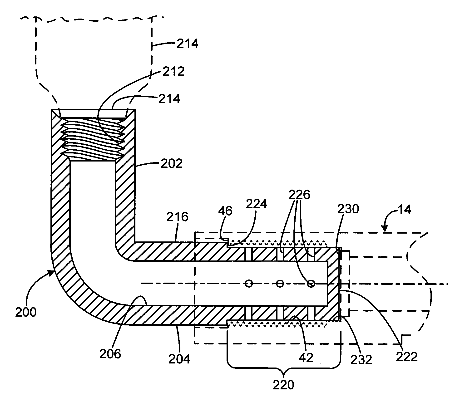 Lubricating apparatus for a threaded rifle breech