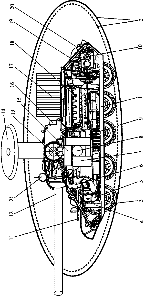 A reef automatic mine-laying launcher dedicated to youth defense science and technology research