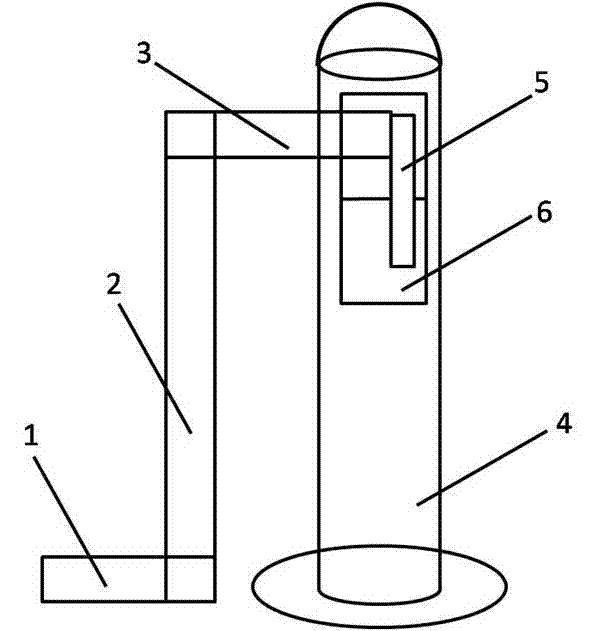 Damping type rambling machine