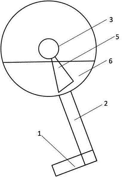 Damping type rambling machine