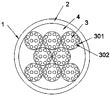 High-performance PP (polypropylene) fiber rope